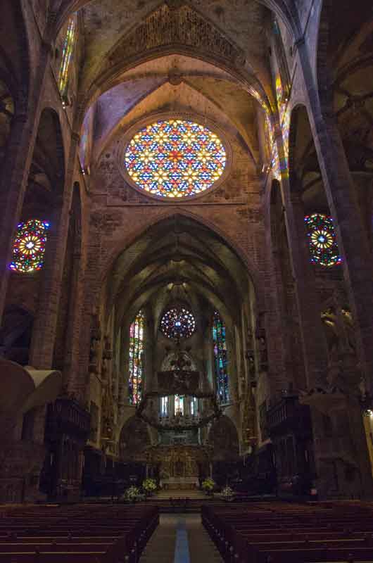15 - Mallorca - P  de Mallorca - catedral de Santa Maria o La Seo - interior